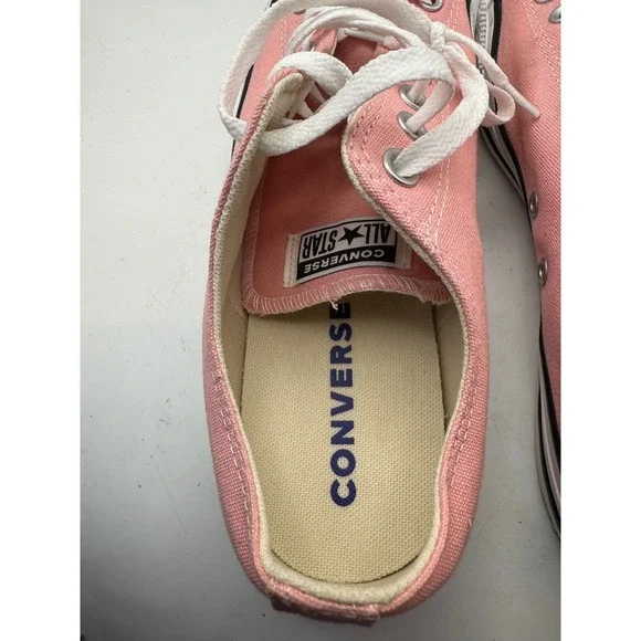 Converse Chuck Taylor All Star Low Top Pink Sneakers Shoes Mens 10 Womens 12 - Picture 6 of 12